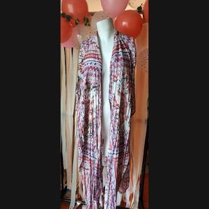 Xhiliration paisley kimono nwot